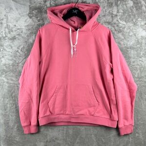 Polo Ralph Lauren Big Pony Pink Hoodie Women Size XL Utility Outdoor Preppy